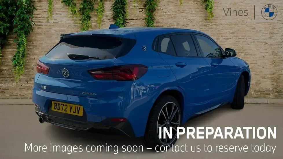 Used BMW X2 M Sport 217 HP (159 kW) 2022 Blue SUV