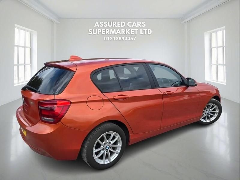 Used BMW 116 Comfort Edition 2014 Orange Hatchback