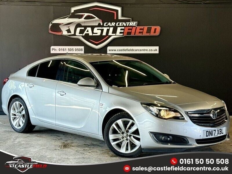 Silver Used 2017 Vauxhall Insignia SRi Hatchback | £6,495 (Good price) - Image 1/4