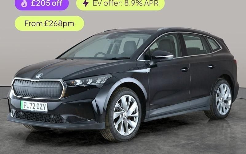 Used Skoda Enyaq iV ecoSuite 150 kW (204 HP) 2023 Black SUV