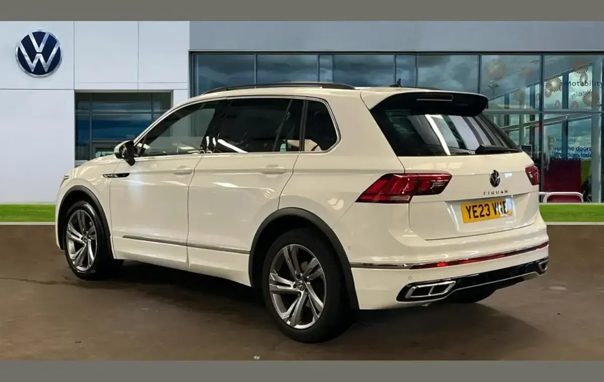 Used VW Tiguan R-line Edition 147 HP (108 kW) 2023 White SUV