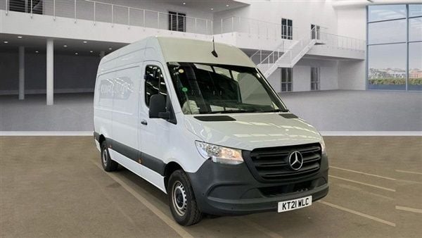 White Used 2021 Mercedes Sprinter Progressive Van | £15,588 (Fair price) - Image 1/1