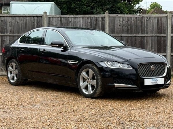 Black Used 2017 Jaguar XF Portfolio Sedan | £12,120 (Fair price) - Image 1/1