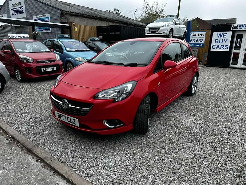 Second-hand Vauxhall Corsa SRi 100 CP (73 kW) 2017 Roșu Hatchback