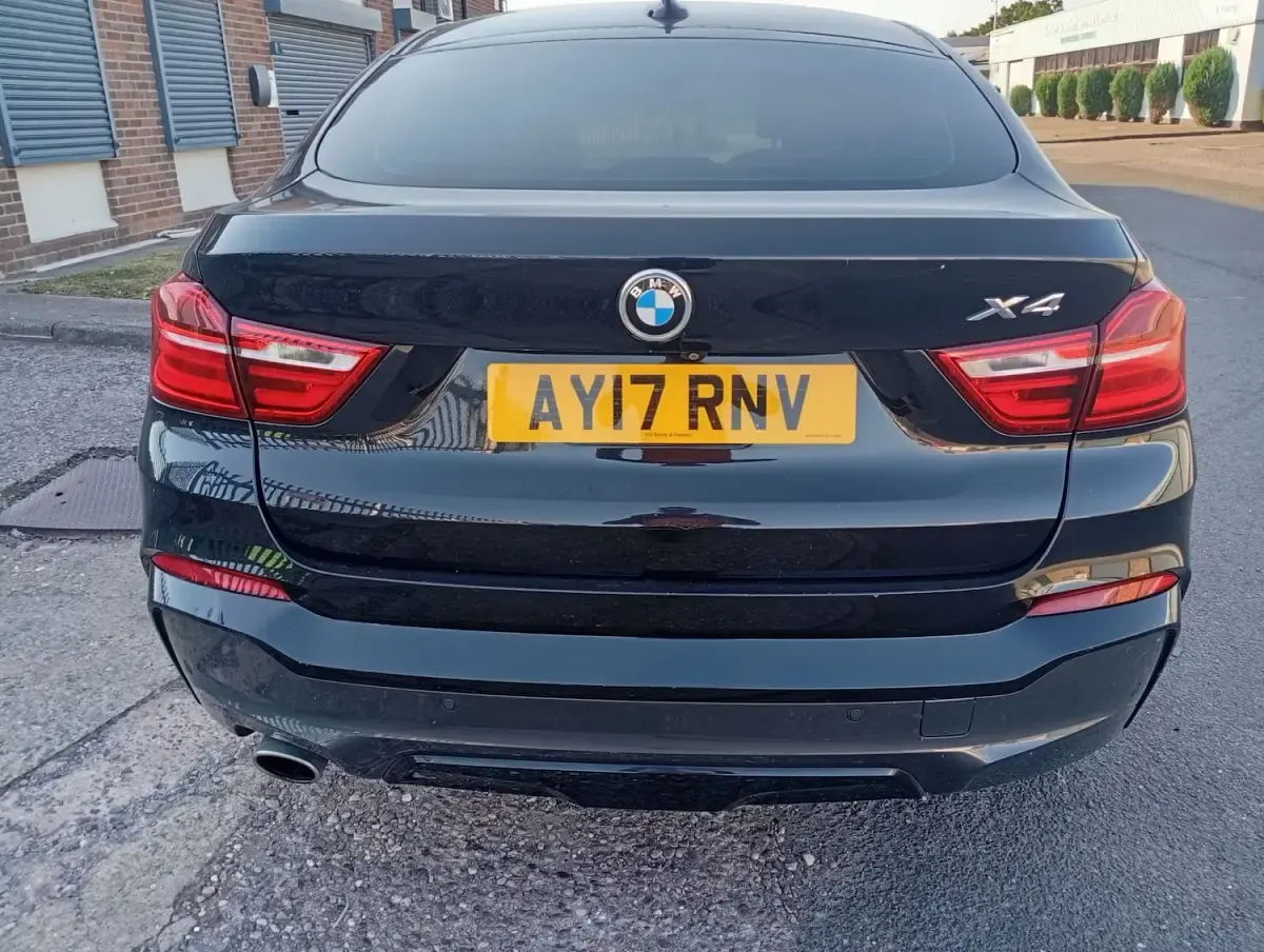Used BMW X4 M Sport 190 HP (139 kW) 2017 Black SUV