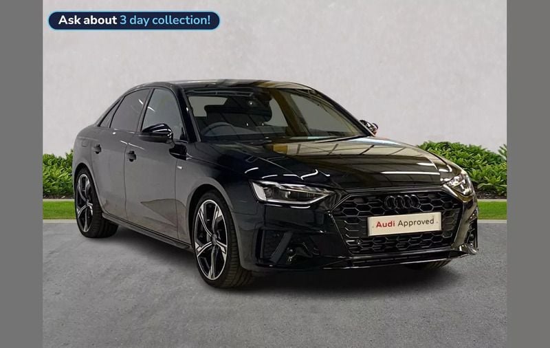 Black Used 2024 Audi A4 Black Edition Sedan | £28,249 (Fair price) - Image 1/4