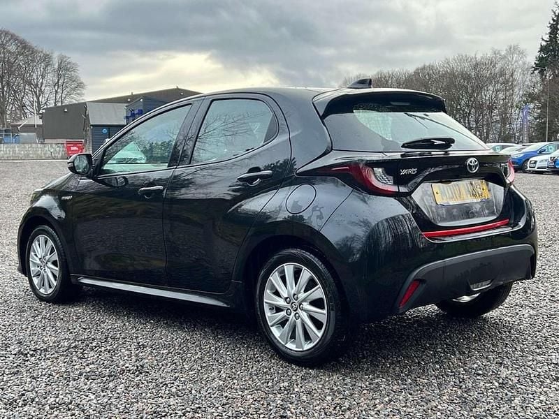 Used Toyota Yaris Hybrid 2021 Black Hatchback