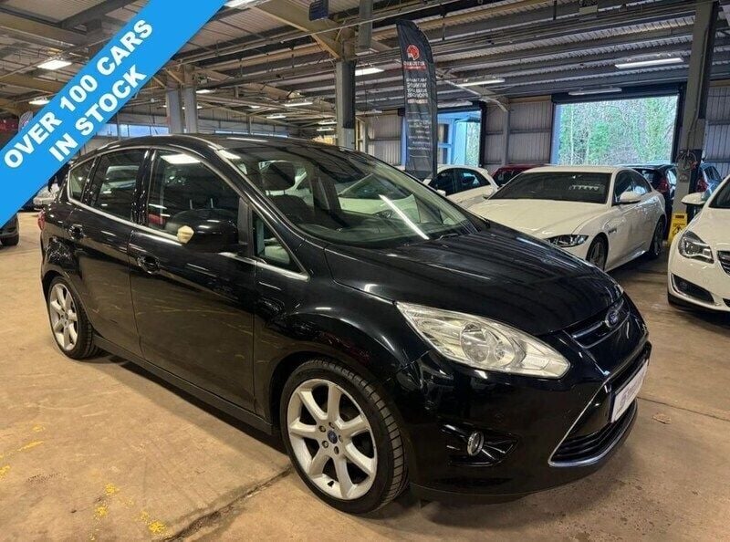 Black Used 2012 Ford C-MAX Titanium MPV | £3,490 (Fair price) - Image 1/4
