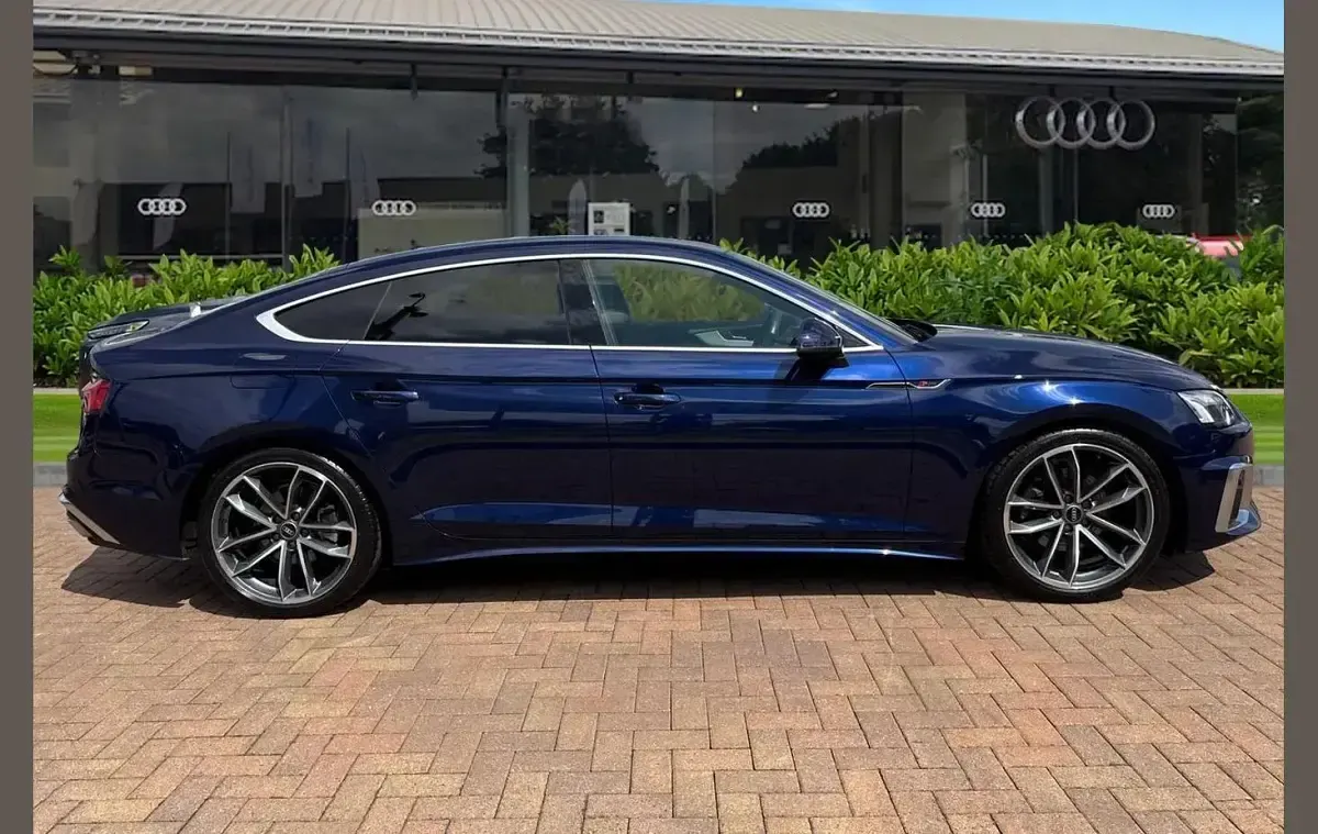 Used Audi A5 S-Line 163 HP (119 kW) 2023 Blue Coupe