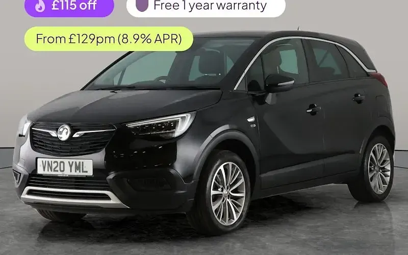 Used Vauxhall Crossland X S 110 HP (80 kW) 2020 SUV
