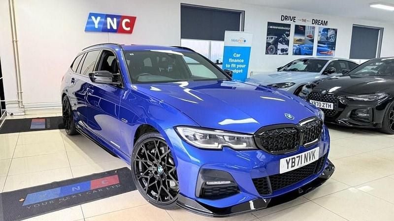 Used BMW 330e M Sport 288 HP (211 kW) 2022 Blue Estate