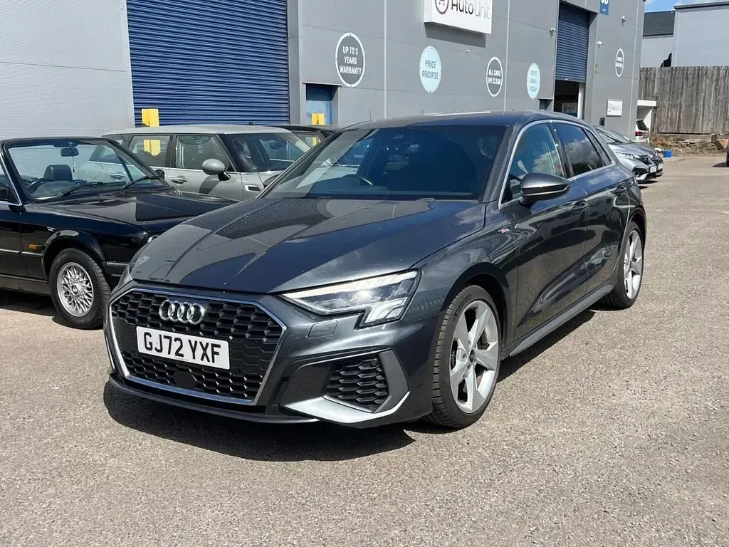 Used Audi A3 Sportback S-Line 150 HP (110 kW) 2022 Grey Hatchback