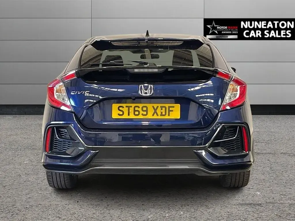 Used Honda Civic SR 120 HP (88 kW) 2020 Blue Hatchback