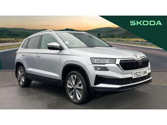 Silver Used 2023 Skoda Karoq SE L SUV | £23,074 (Fair price) - Image 1/4
