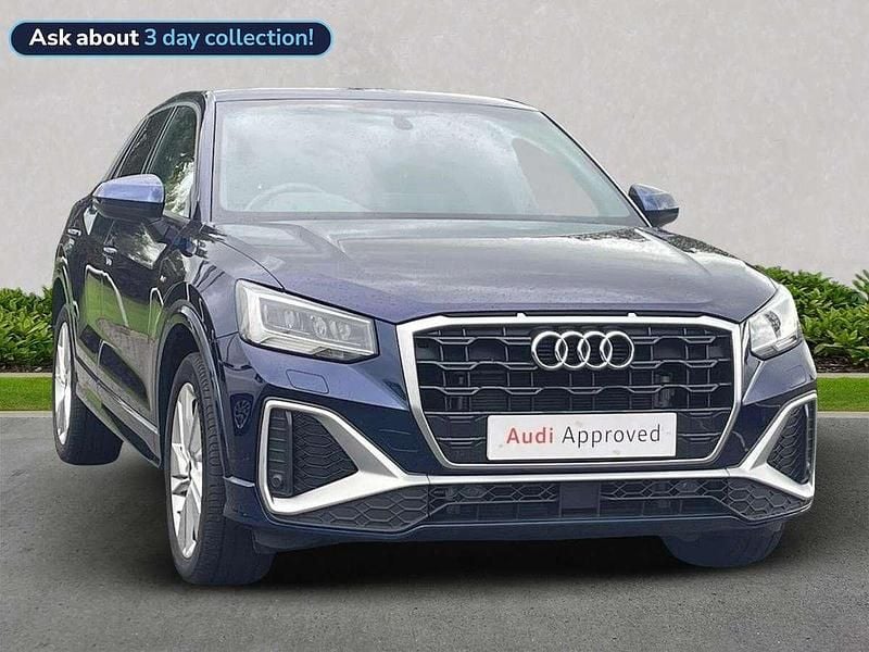 Blue Used 2023 Audi Q2 S-Line SUV | £21,984 (Fair price) - Image 1/4