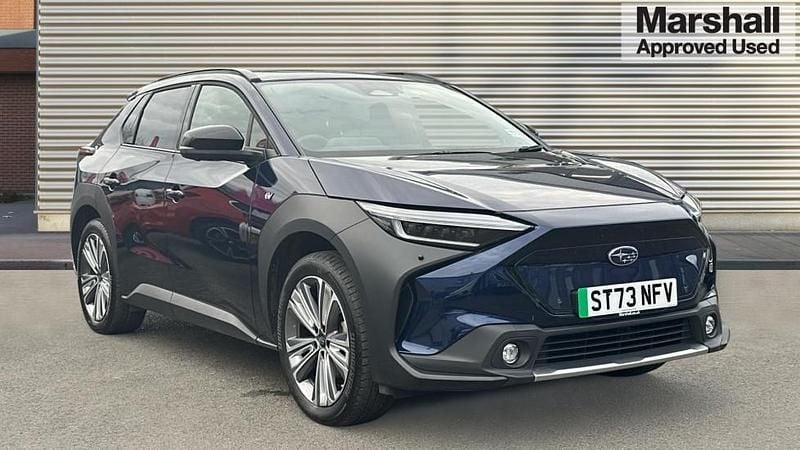 Assured blue Used 2023 Subaru Solterra SUV | £23,015 (Super price) - Image 1/4