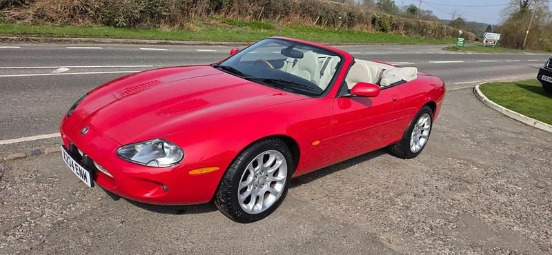 Used Jaguar XKR Supercharged 2000 Red Cabriolet