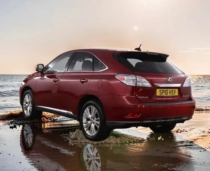 Used Lexus RX450h 2010 Red SUV