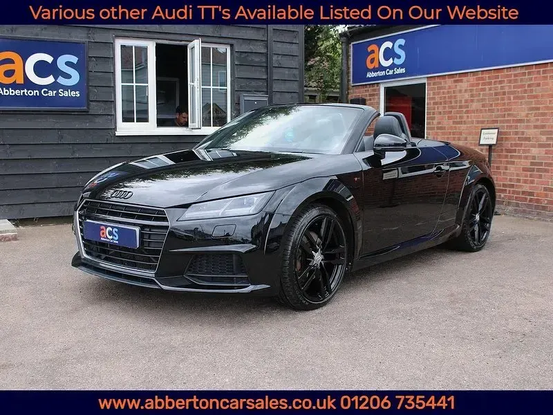 Used Audi TT S-Line 2016 Black Coupe