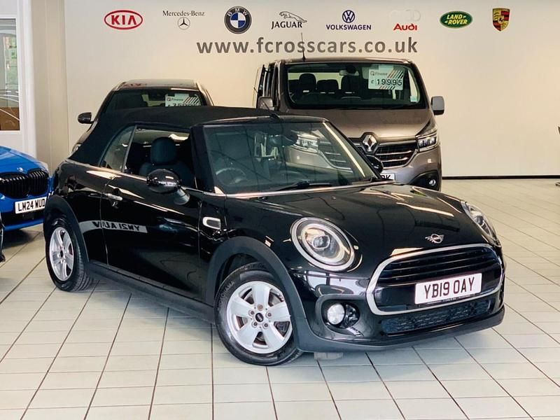 Used Mini Cooper Cabriolet Classic 2019 Black Cabriolet