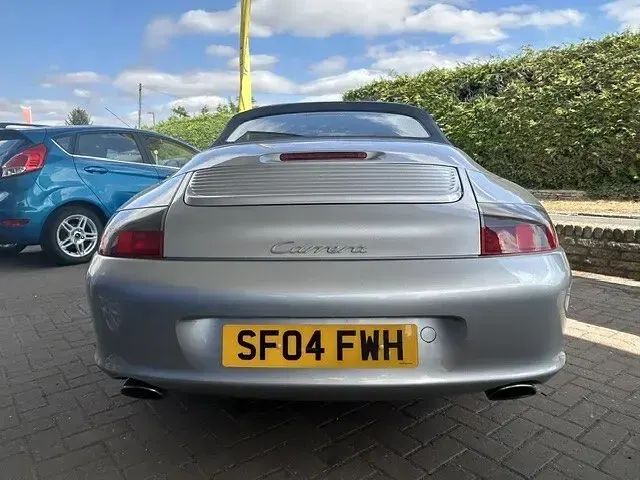 Used Porsche 911 Carrera Cabriolet 2004 Silver Cabriolet
