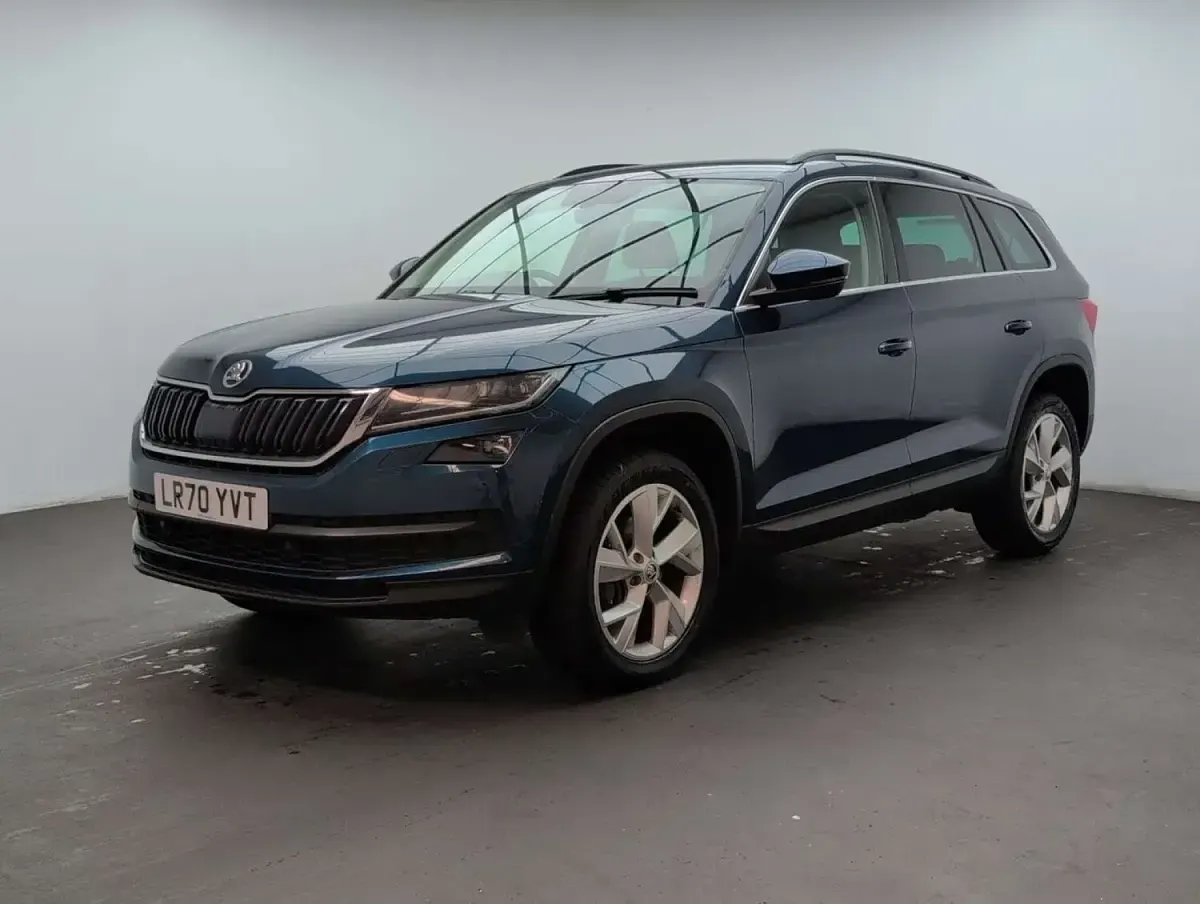 Used Skoda Kodiaq SE L 150 HP (110 kW) 2020 Blue SUV