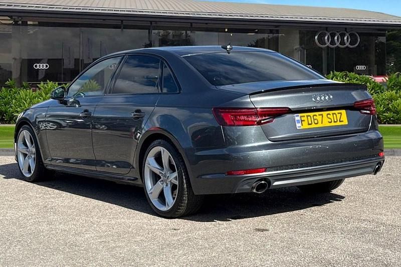 Used Audi A4 Black Edition 252 HP (185 kW) 2017 Grey Sedan
