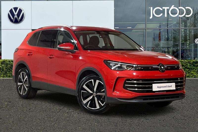 Red Used 2024 VW Tiguan Edition SUV | £33,977 - Image 1/4