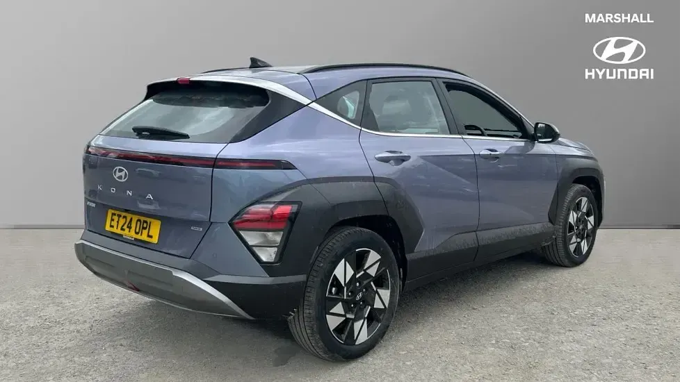 Used Hyundai Kona Advanced 141 HP (103 kW) 2024 Blue SUV