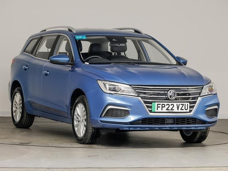 Used MG MG5 EV Exclusive 114 kW (156 HP) 2022 Blue Estate