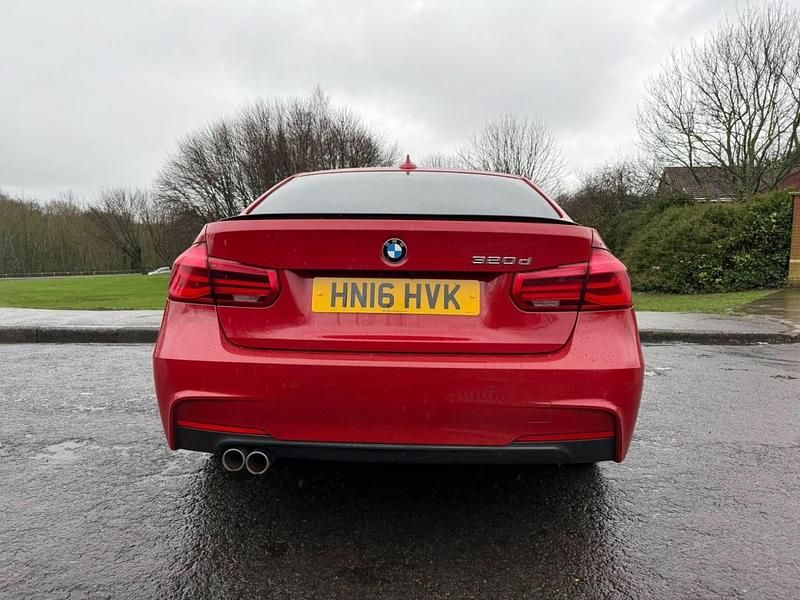 Used BMW 320 M Sport 188 HP (138 kW) 2016 Red Sedan