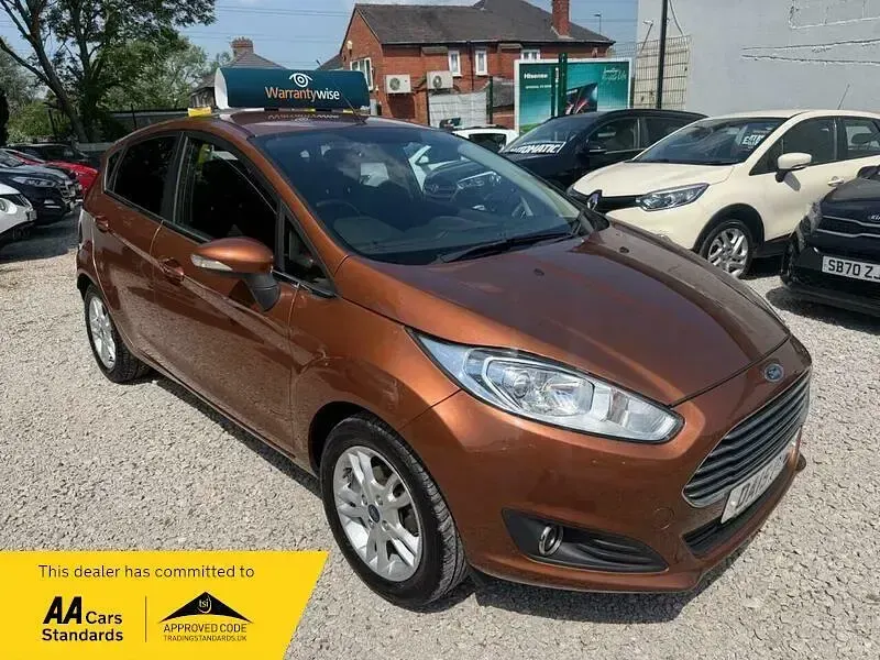 Used Ford Fiesta Zetec 2015 Brown Hatchback