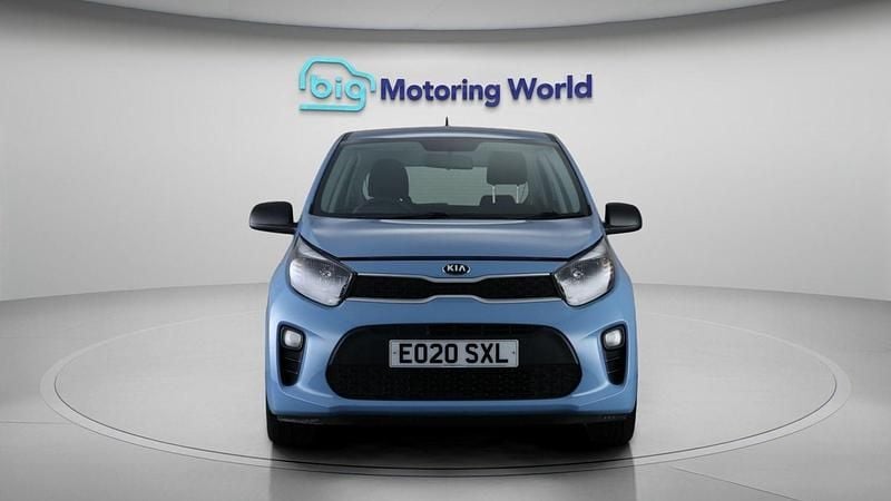 Used Kia Picanto 2020 Blue Hatchback