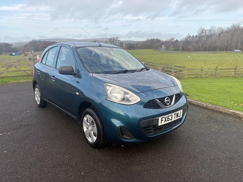 Used Nissan Micra Visia 2013 Blue Hatchback