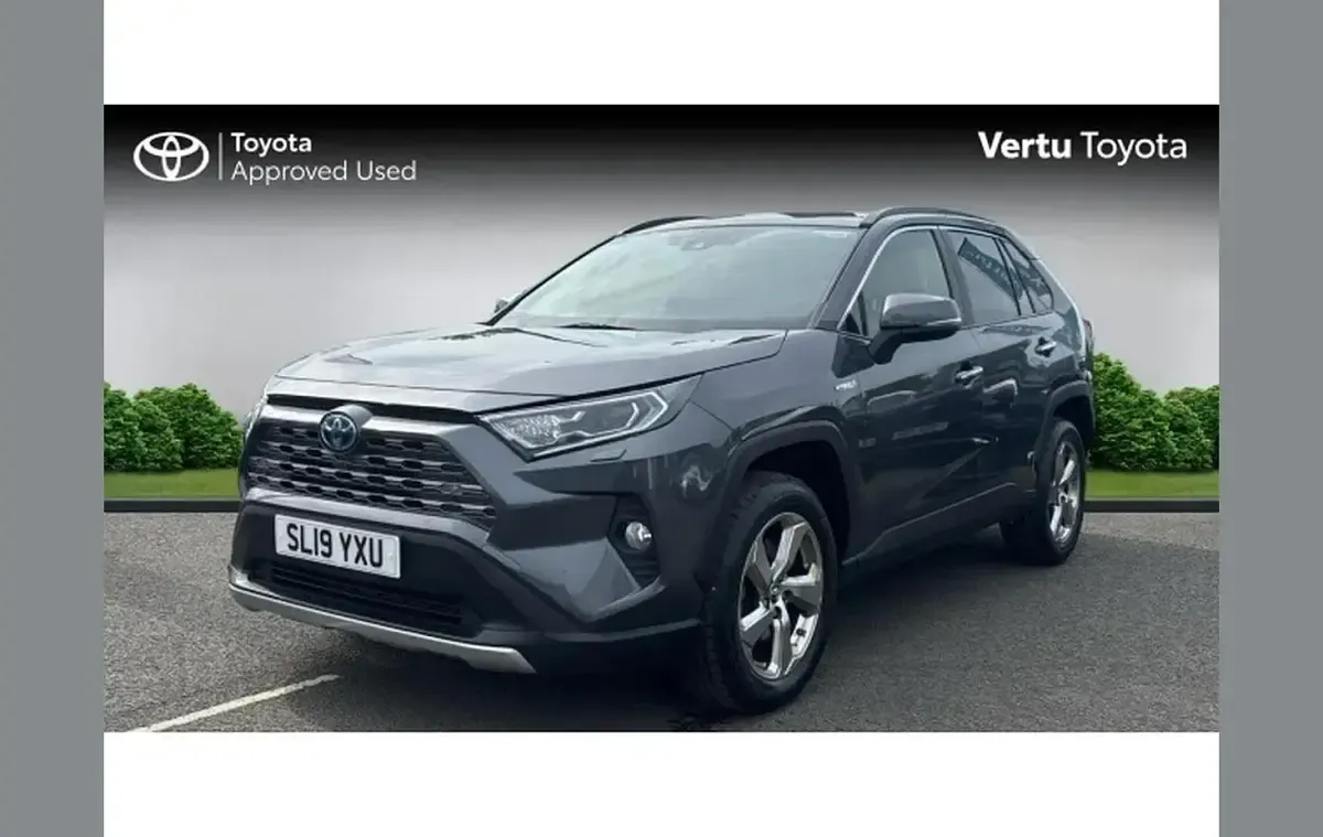 Used Toyota RAV4 Hybrid 214 HP (157 kW) 2019 Grey SUV