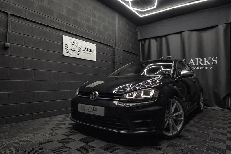 Used VW Golf VII R 2014 Black Hatchback
