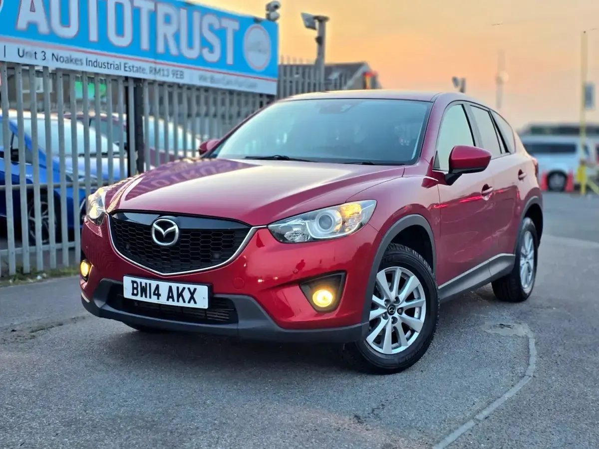 Usado Mazda CX-5 150 CV (110 kW) 2014 Rojo SUV