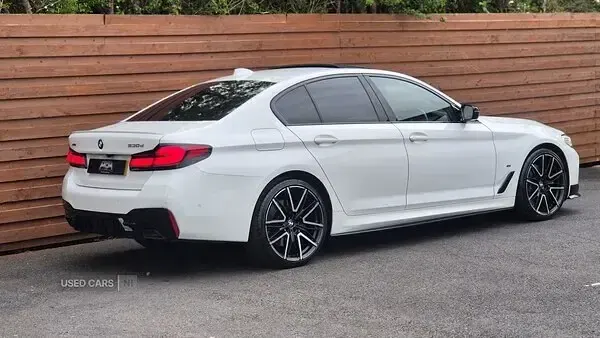 Used BMW 530 M Sport 286 HP (210 kW) 2021 White Sedan