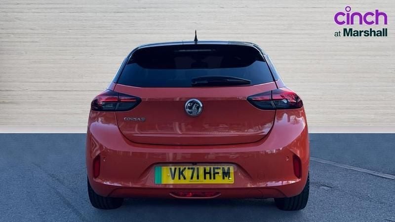 Used Vauxhall Corsa-e Elite 100 kW (136 HP) 2021 Orange Hatchback
