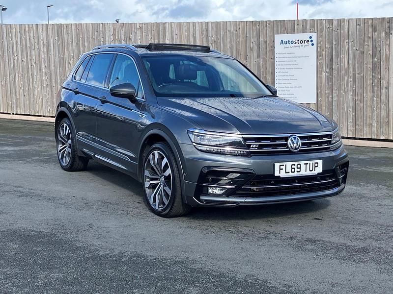 Grey Used 2019 VW Tiguan SEL SUV | £22,290 (Expensive) - Image 1/4
