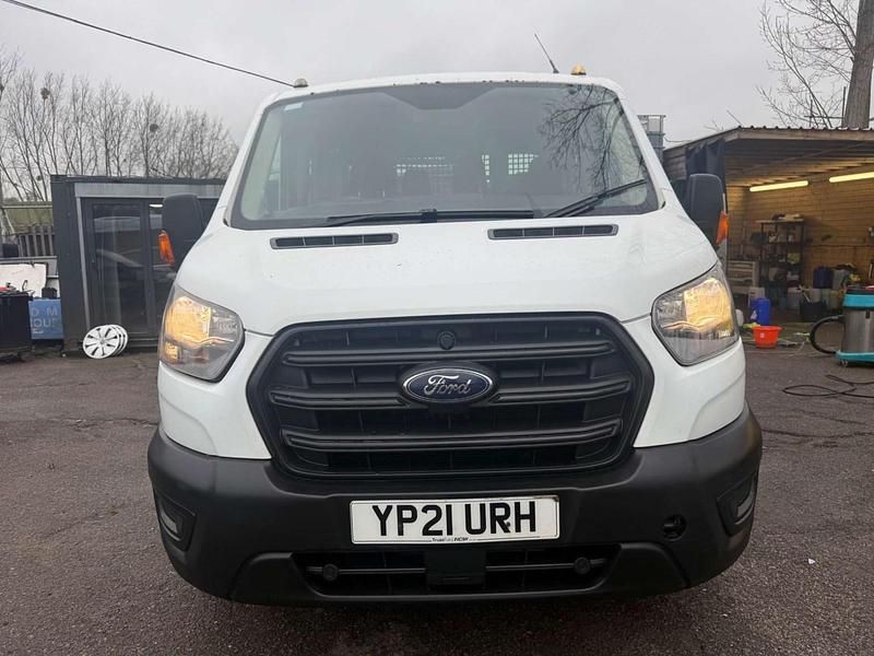 Used Ford Transit 130 HP (95 kW) 2021 White Cabriolet