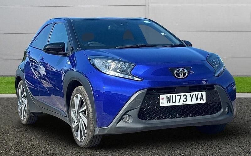 Blue Used 2023 Toyota Aygo Hatchback | £14,490 (Fair price) - Image 1/4