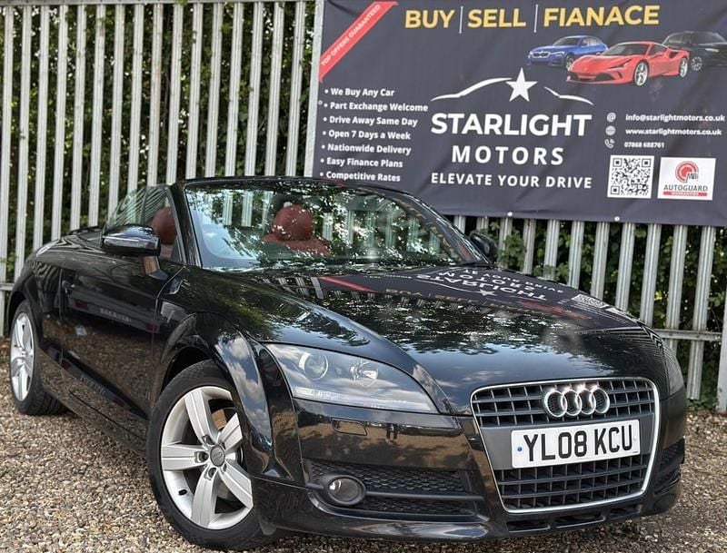 Black Used 2008 Audi TT Roadster Premium Cabriolet | £4,999 (Super price) - Image 1/4