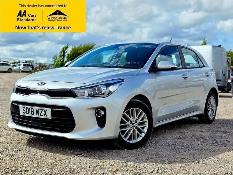 Silver Used 2017 Kia Rio Hatchback | £9,688 (Fair price) - Image 1/4
