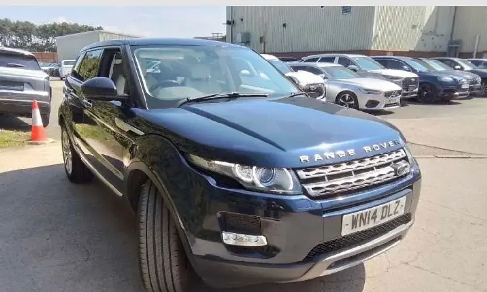 Usado Land Rover Range Rover evoque Prestige 190 HP (139 kW) 2014 Azul SUV