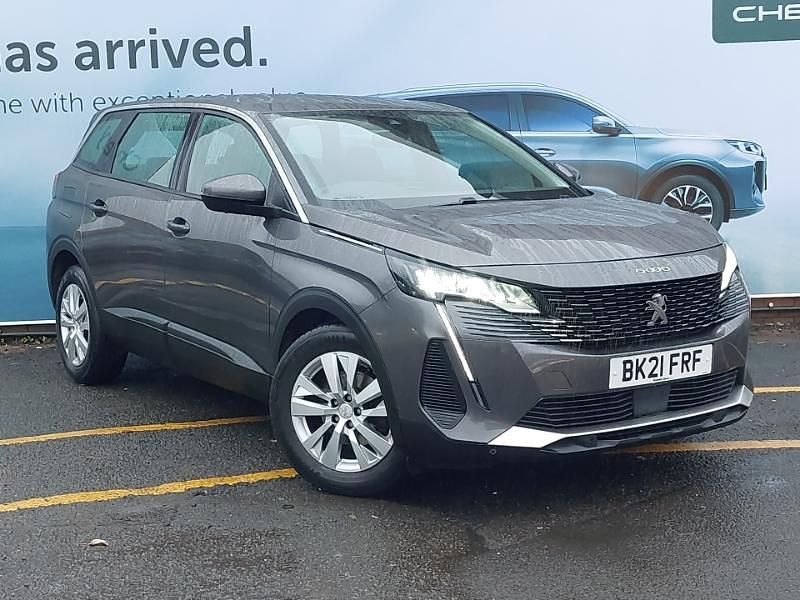 Grey Used 2021 Peugeot 5008 Active Premium SUV | £16,998 (Fair price) - Image 1/4