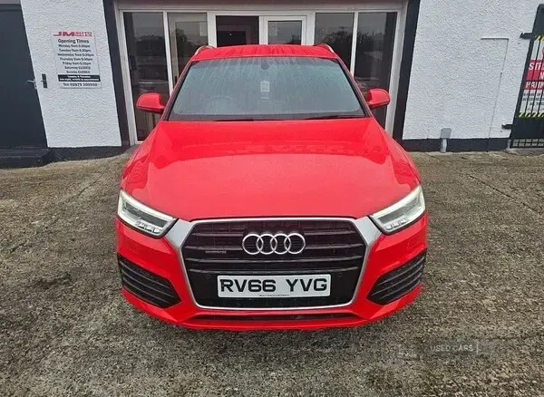 Used Audi Q3 S-line plus 184 HP (135 kW) 2016 Red SUV