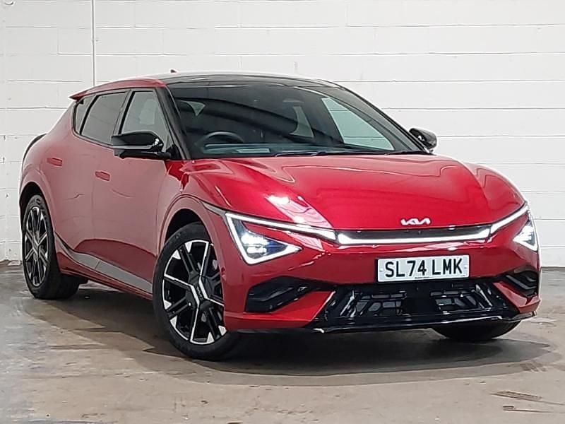 Red Used 2024 Kia EV6 2 SUV | £40,498 - Image 1/4