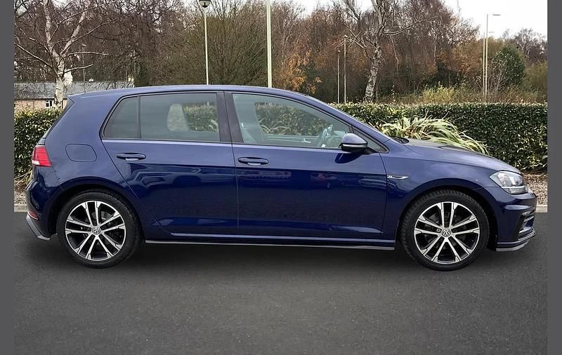 Used VW Golf VII R-line 147 HP (108 kW) 2018 Blue Hatchback