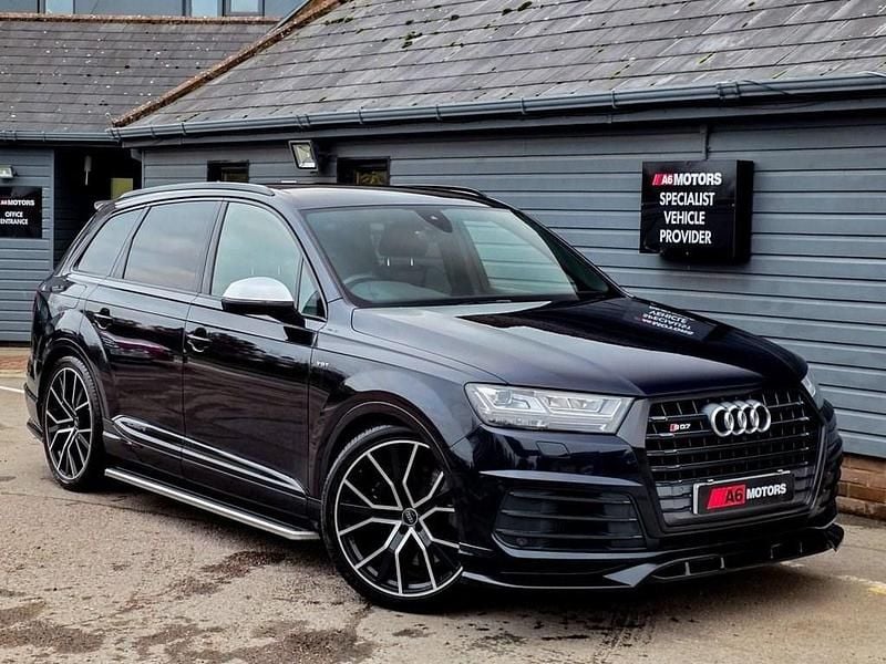 Blue Used 2017 Audi SQ7 Design SUV | £33,989 (A bit pricey) - Image 1/4